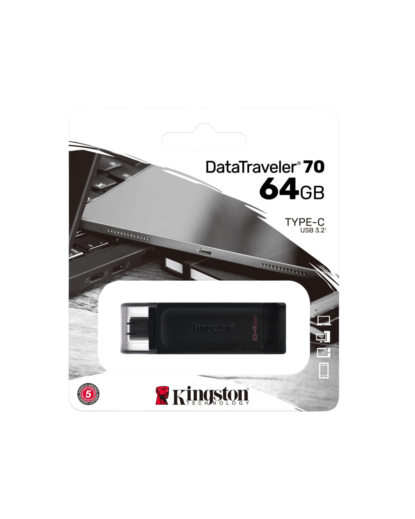 Kingston USB 3.2 w/USB-C