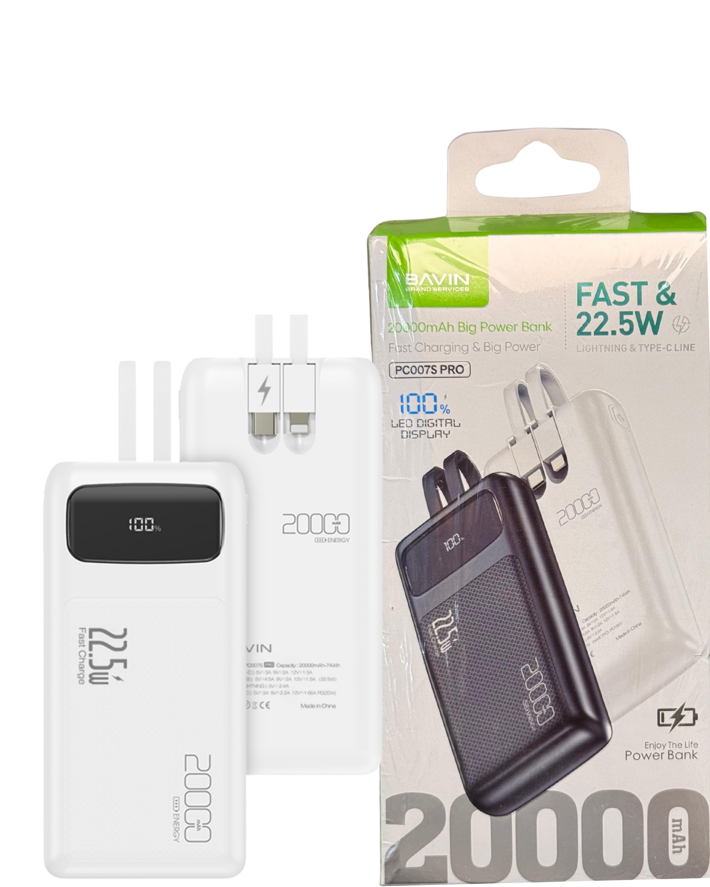 BAVIN 20,000 mAh PowerBank