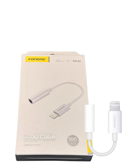 Foneng Audio Cable Dongle (Lightning to Aux)
