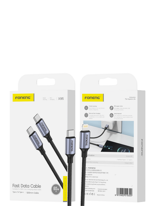 Foneng Type-C to Lightning Cable