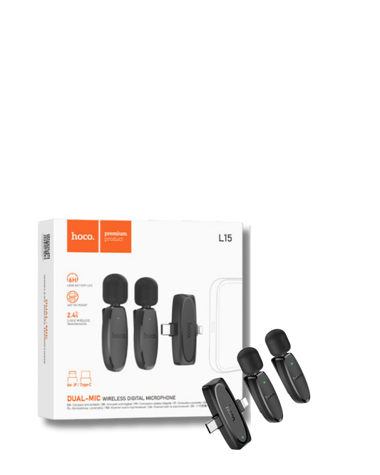 Hoco Dual Microphone (Type-C & Lightning)