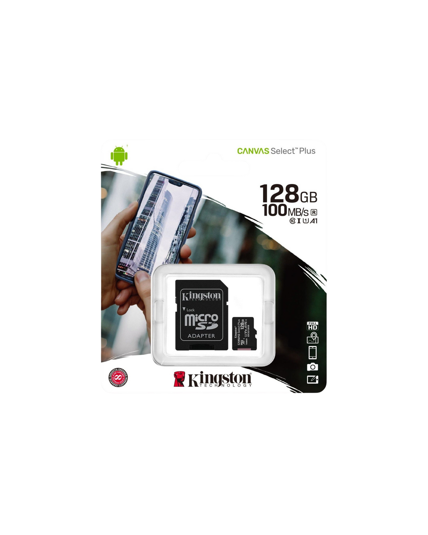 Kingston MicroSD card Canvas Select+