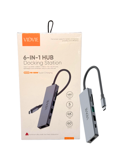 Vidvie 6-IN-1 Hub
